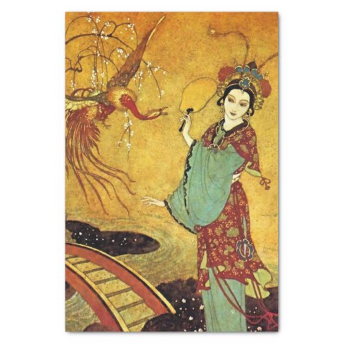 Princess Badoura by Edmund Dulac Tissue Paper