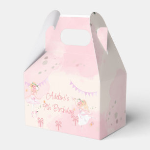 Princess Ballerina Birthday Favor Box