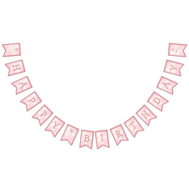 Princess Ballerina Birthday Party Banner (All)