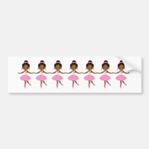 Princess Ballerina Bumper Sticker