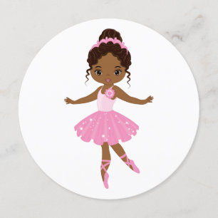 Princess Ballerina Invitation