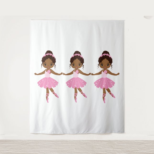 Princess Ballerina Tapestry (Front)