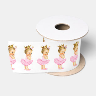 Princess Ballerina Tutu Baby Girl Satin Ribbon