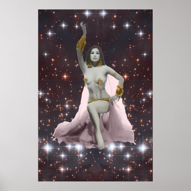 Princess Banu, Cosmic Belly Dancer Poster (Front)