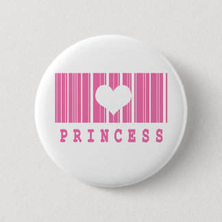 princess barcode design button