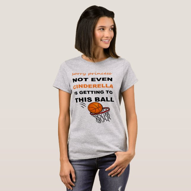 Princess basketball T-Shirt (Front Full)