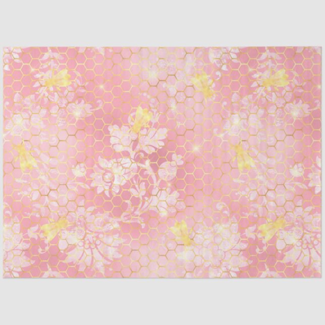 Princess Bee Series Design #16 Tissue Paper (Front)