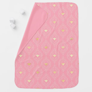 Princess Bee Series Design #3   Baby Blanket