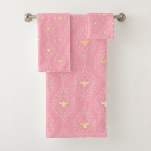 Princess Bee Series Design 3  Bath Towel Set