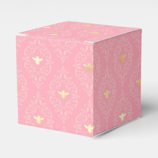 Princess Bee Series Design #3  Favor Boxes (Front Side)