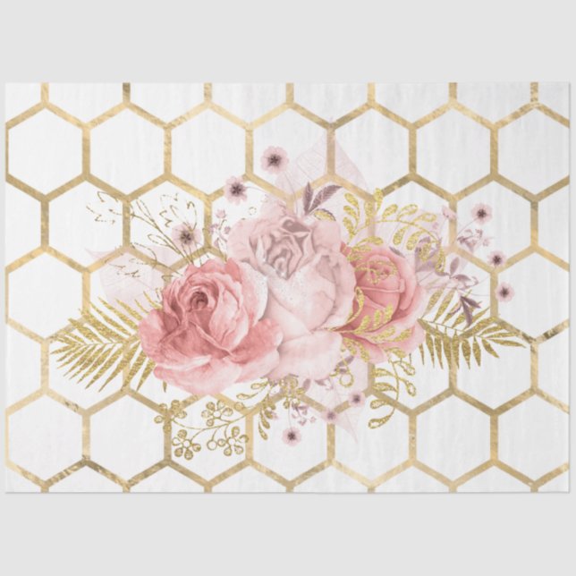 Princess Bee Series Design 43 Tissue Paper (Front)