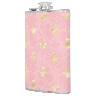 Princess Bee Series Design #4 Flask