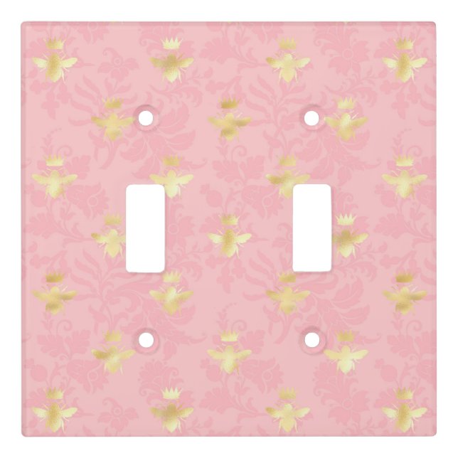 Princess Bee Series Design #4  Light Switch Cover (Front)