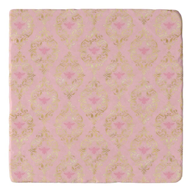 Princess Bee Series Design #5   Trivet (Front)