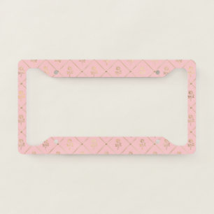 Princess Bee Series Design #6  License Plate Frame