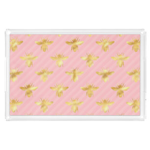 Princess Bee Series Design #7 Acrylic Tray
