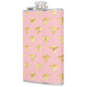 Princess Bee Series Design #7 Flask