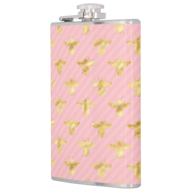 Princess Bee Series Design #7    Flask (Left)
