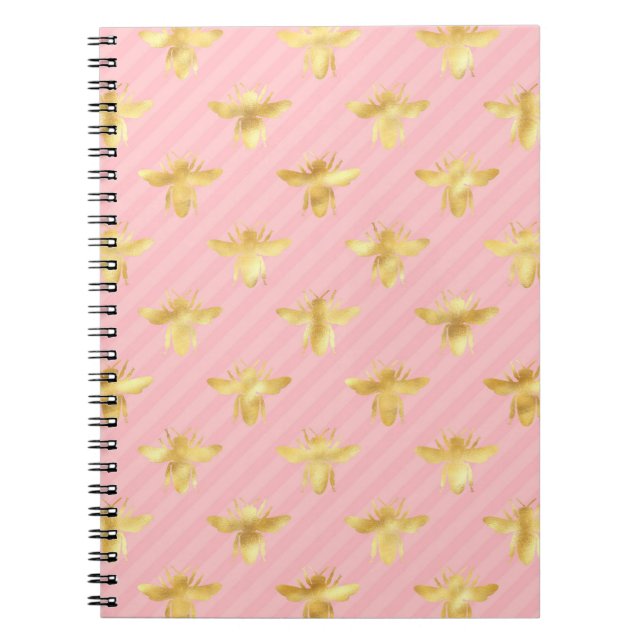 Princess Bee Series Design #7   Notebook (Front)