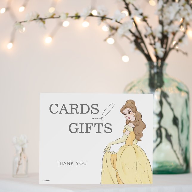 Princess Belle | Cards and Gifts Baby Shower Foam Board (In Situ (Wedding))