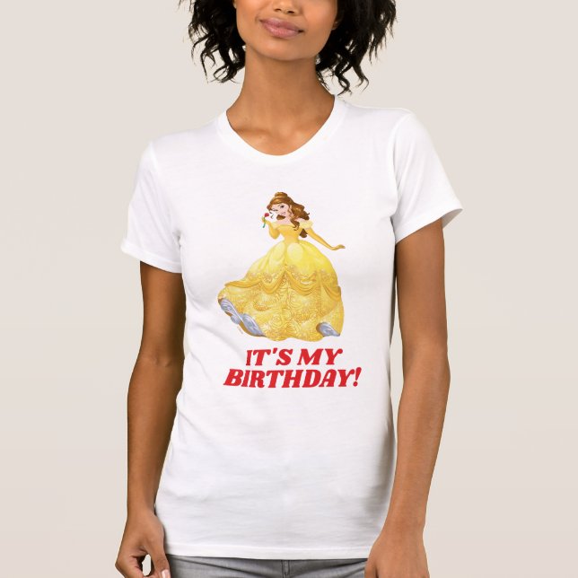 Princess Belle | Its My Birthday T-Shirt (Front)