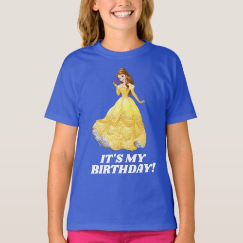 Princess Belle  Its My Birthday T_Shirt