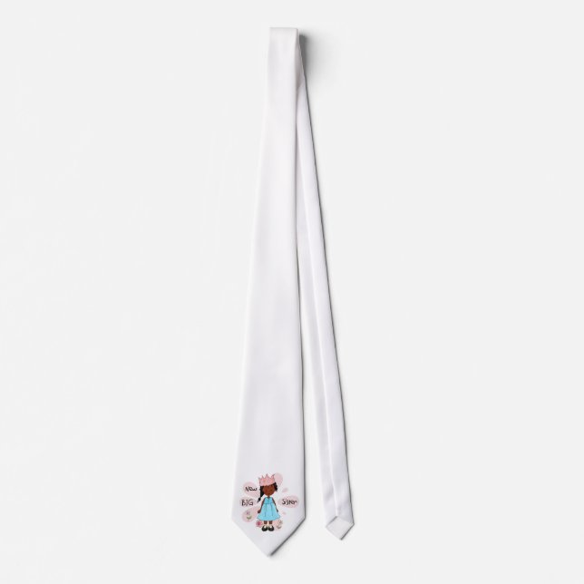 Princess Big Sister African American Neck Tie (Front)