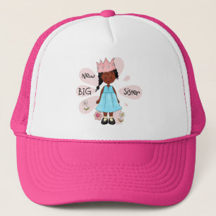 Princess Big Sister African American Trucker Hat