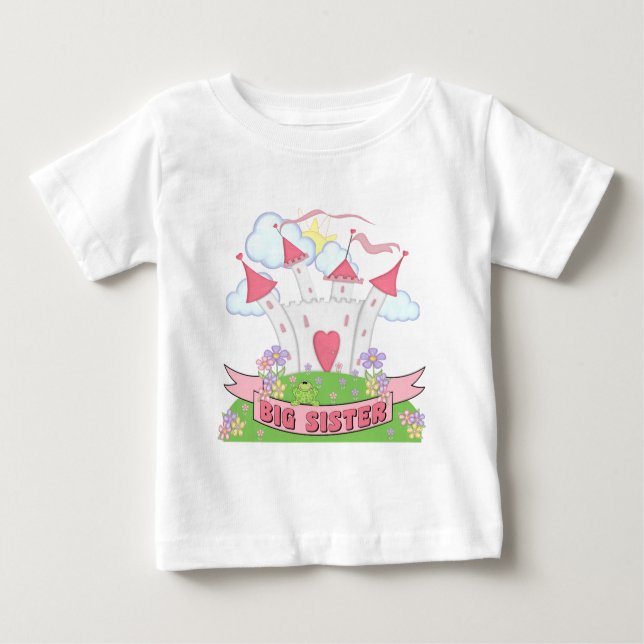 PRINCESS BIG SISTER BABY T-Shirt (Front)