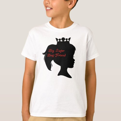 Princess Big Sister Best Friend T_Shirt