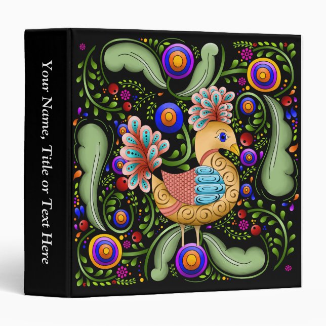 Princess Birdie Binder (Front/Spine)