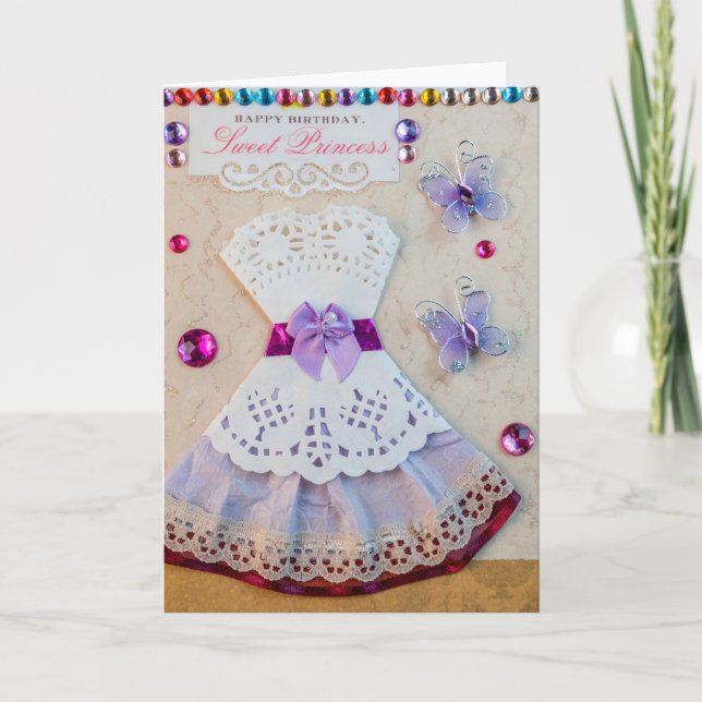 Princess Birthday Card (Front)