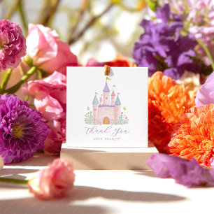 Princess Birthday Enchanted Castle Girls Favor Tags