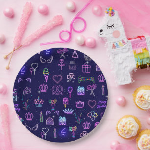 Princess Birthday Gift Bag Royal Party Favor Bag Paper Plates
