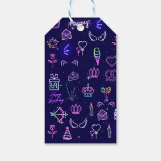 Princess Birthday Gift Bag | Royal Party Favor Bag Tags