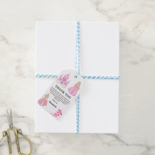 Princess Birthday Gift Tags