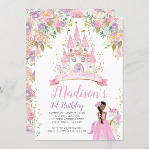 Princess Birthday Invitation