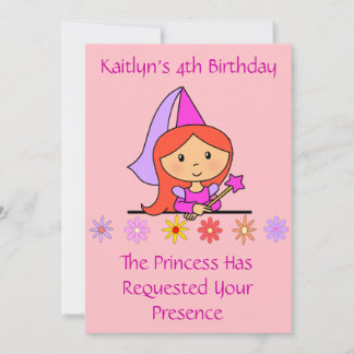 Princess Birthday Invitation