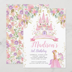 Princess Birthday Invitation