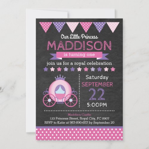 Princess Birthday Invitation