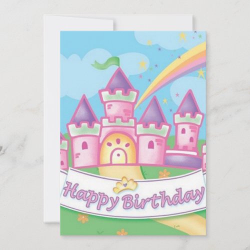 Princess Birthday Personalized Invitation