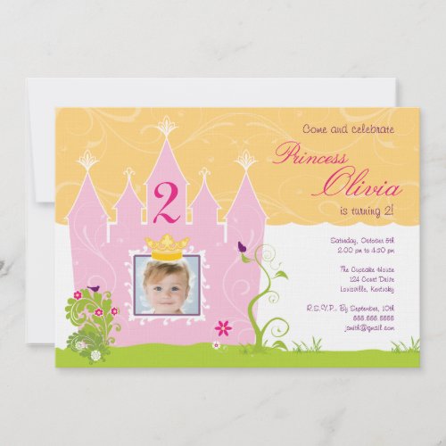 Princess Birthday Invitation