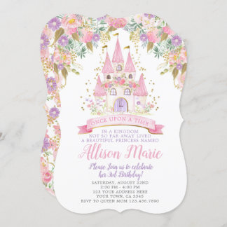 Princess Birthday Invitation