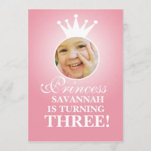 Princess Birthday Invitation