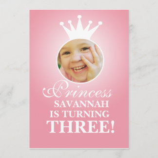 Princess Birthday Invitation