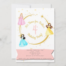 Princess Birthday Invitation