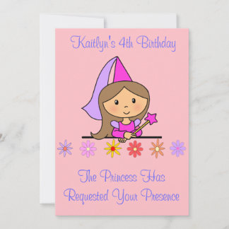 Princess Birthday Invitation