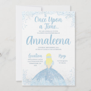 PRINCESS BIRTHDAY INVITE