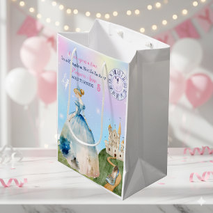 Princess Birthday Kids Medium Gift Bag