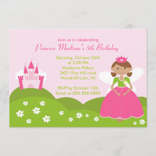 Princess Birthday Party Invitation